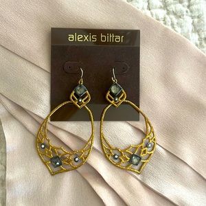 Alexis Bittar earrings.